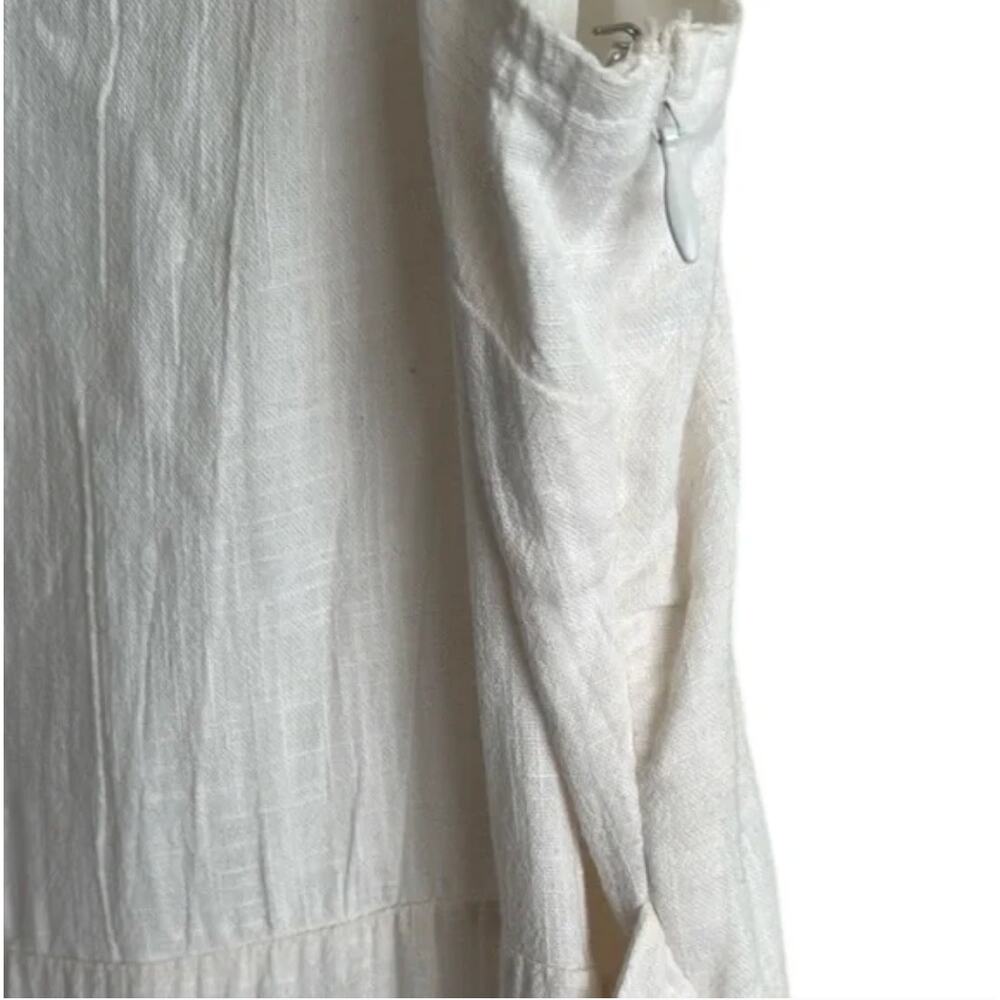 Billabong Crystal Tides Island Spirit Cotton Tier Dress Sz M - Picture 4 of 7